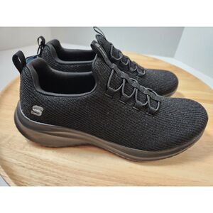 S Sport by Skechers Black Slip-On Sneakers | Women’s 8 | Memory Foam